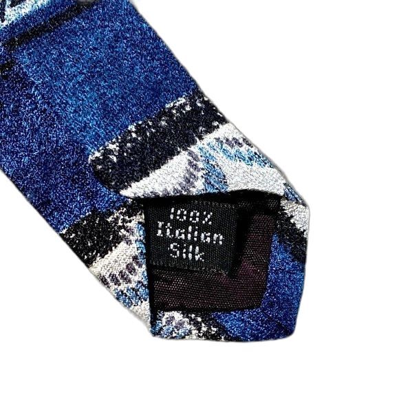 Vintage Fridays by Cluett Retro Print Silk Tie - Picture 2 of 3